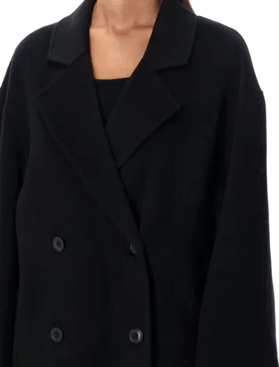 Loulou Studio Loulou Borneo Coat In Black