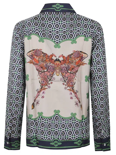 La Doublej Boy Shirt In Blue