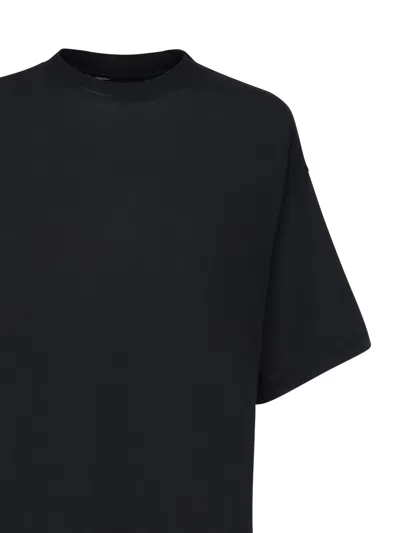 Balenciaga Maxi Cocoon Dress In Black