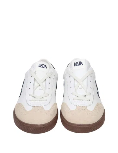 Veja Volley Sneakers In Leather With Suede Details In Multi