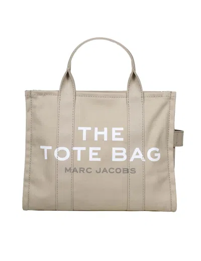 Marc Jacobs The Medium Tote In Beige Color Canvas In Neutral