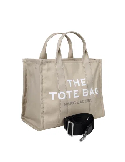Marc Jacobs The Medium Tote In Beige Color Canvas In Neutral