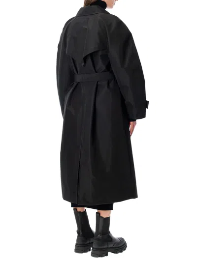 Moncler Genius Moncler X Edward Enninful Zake Technical Trench Coat In Black
