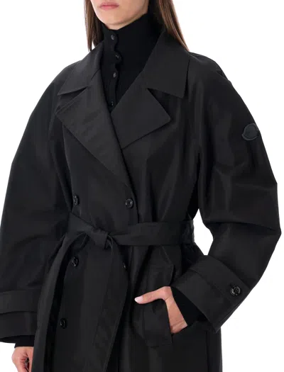Moncler Genius Moncler X Edward Enninful Zake Technical Trench Coat In Black
