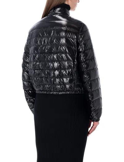 Moncler Genius Moncler X Edward Enninful Knut Short Glossy Down Jacket In Black