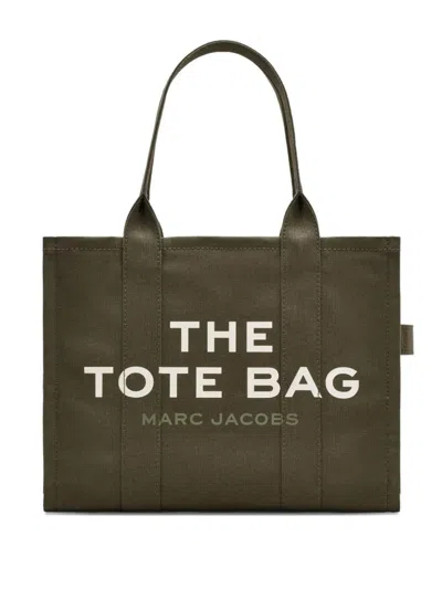Marc Jacobs Logo-print Tote Bag In Green