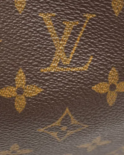 Pre-owned Louis Vuitton Monogram Pochette Accessoires Bag In Brown