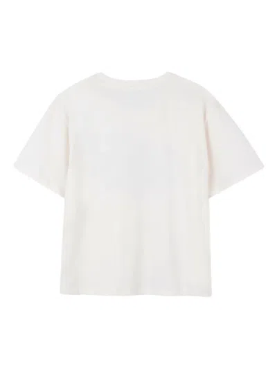 Kenzo Animal-print T-shirt In White