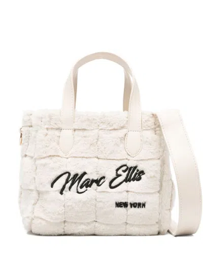 Marc Ellis Buby Tote Bag In White