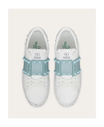 Valentino Open For Change Rockstud Low-top Sneakers In White