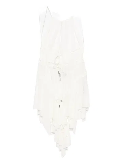 Dsquared2 Open-back Dress In White