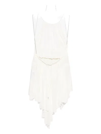 Dsquared2 Open-back Dress In White