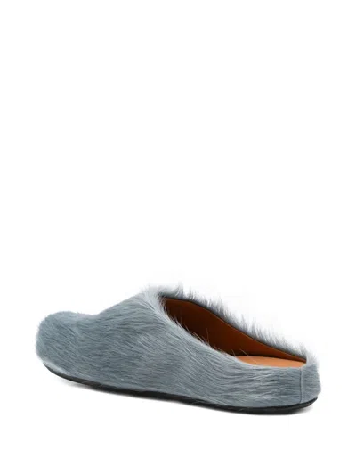 Marni Shoes Blue In Gray