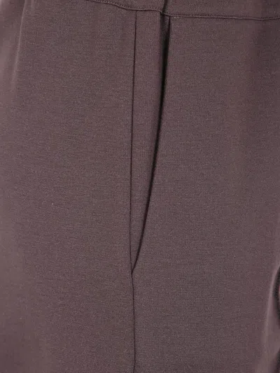 Liviana Conti Drawstring Cuffed Track Pants In Brown