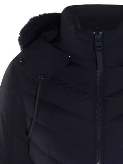 Mackage Nadia-sh Hooded Quilted Jacket In Black
