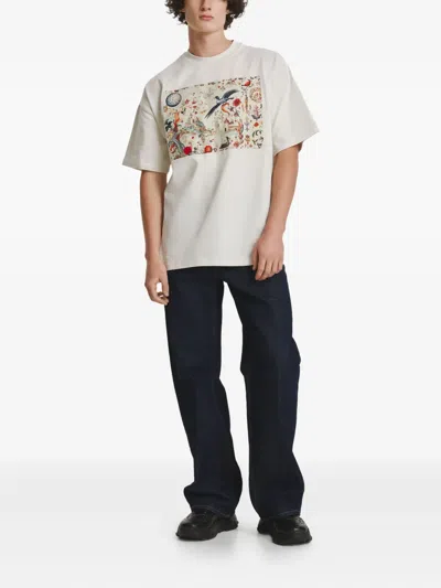 Irina Voinea Basm T-shirt In White