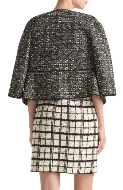 St John St. John Collection Tweed Jacket In Gray
