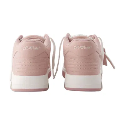 Off-white 30mm Out Of Office Leather Sneakers In Pink