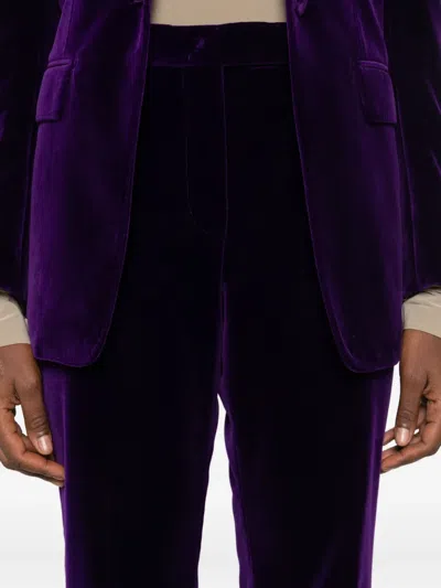 Tom Ford Boot Cut Pant In Dark Oak