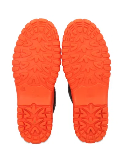 Pre-owned Gcds Camouflage-pattern Ankle Boots In Green