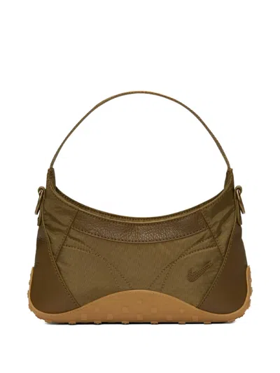 Nike X Knwls Razr Panelled Shoulder Bag In Green