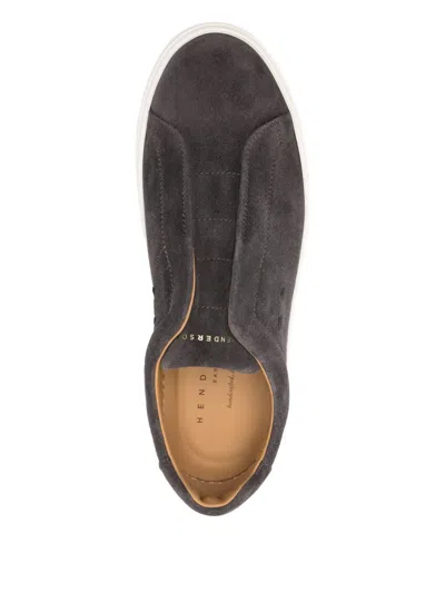 Henderson Baracco 35mm Devis Slip-on Sneakers In Gray