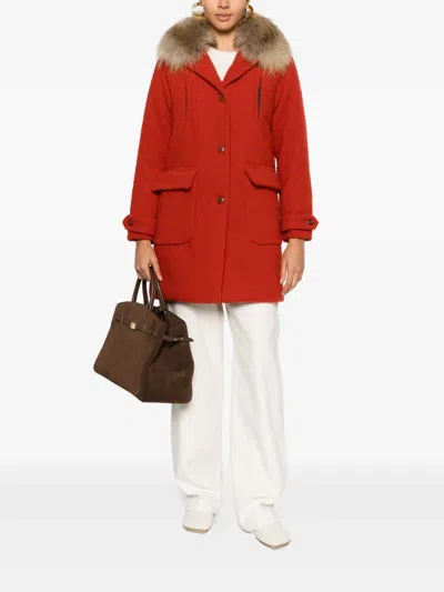 Capalbio M1 Case Coat In Red