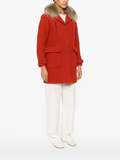 Capalbio M1 Case Coat In Red