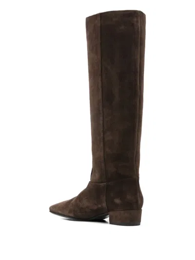 Fabio Rusconi Knee-high Pointed Boots In Brown