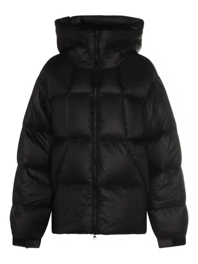Goldwin Pertex Puffer Jacket In Black