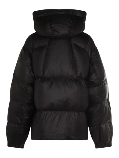 Goldwin Pertex Puffer Jacket In Black