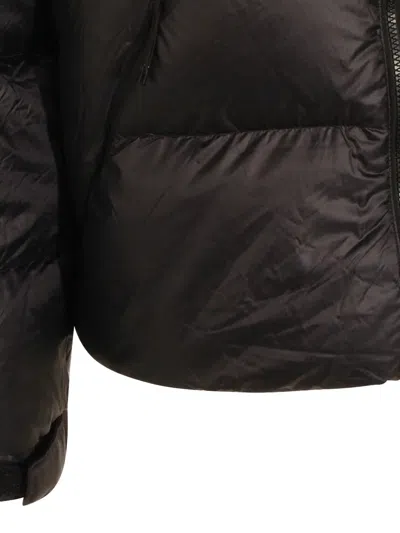 Goldwin Pertex Puffer Jacket In Black