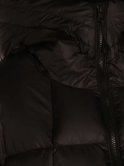 Goldwin Pertex Puffer Jacket In Black