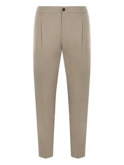 Be Able Pleated-design Trousers In Brown
