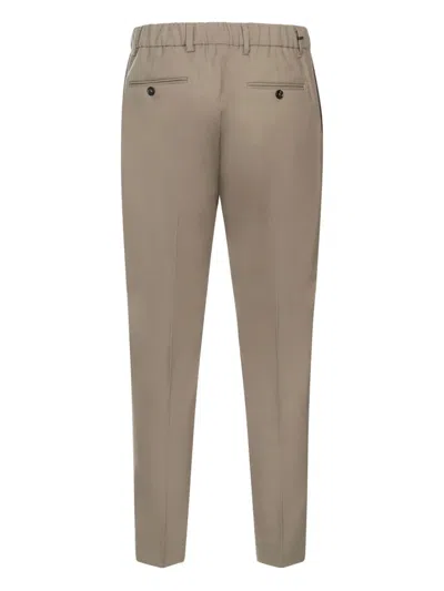 Be Able Pleated-design Trousers In Brown