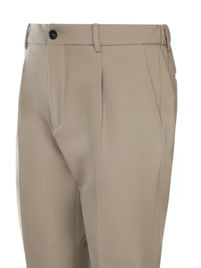 Be Able Pleated-design Trousers In Brown