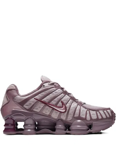 Nike Shox Tl Logo Trainers In Purple