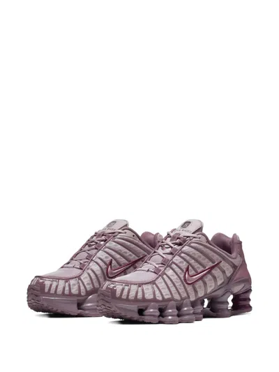 Nike Shox Tl Logo Trainers In Purple