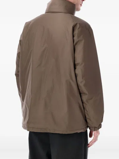 Goldwin Windstopper By Gore-tex Labs Puffy Jacket In Brown