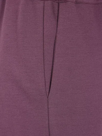 Liviana Conti Drawstring Cuffed Track Pants In Purple