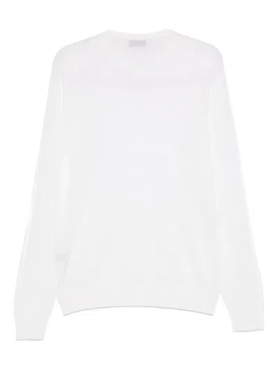Ferrante Crew-neck Top In White