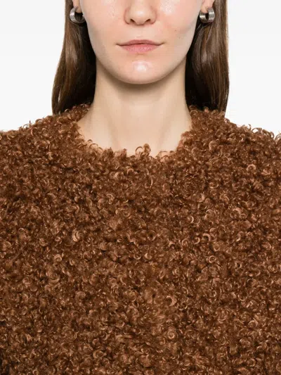 Jakke Arc Coat In Brown