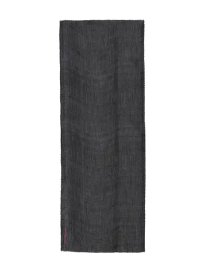 Zadig & Voltaire Nuage Rectangular Scarf In Black