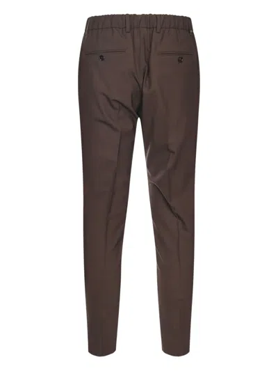 Be Able Pleated-detail Trousers In Brown