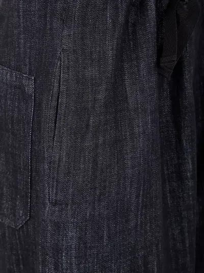 Y's Drawstring Trousers In Blue