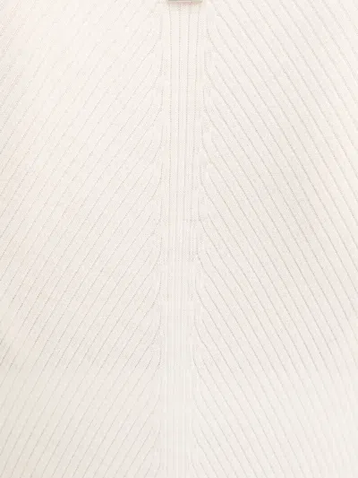 Hugo Boss Foliora Mock-neck Sweater In Neutral