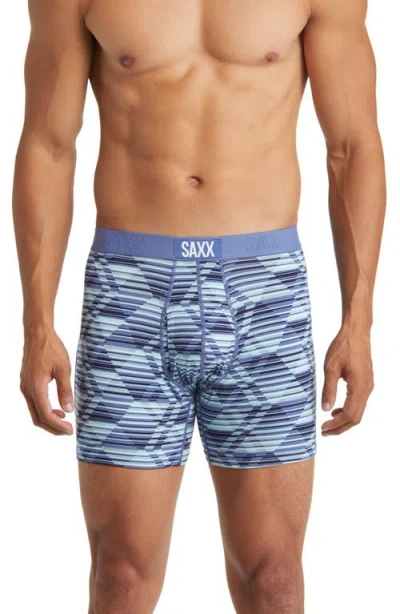Saxx Assorted 2-pack Ultra Super Soft Boxer Briefs In Blue