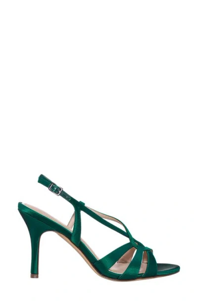 Nina Valley Slingback Sandal In Green