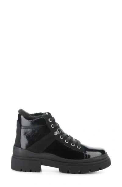 Bos. & Co. River Waterproof Platform Ankle Boot In Black