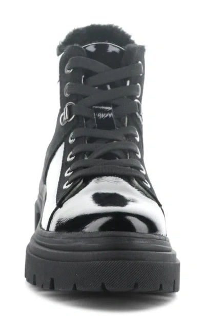 Bos. & Co. River Waterproof Platform Ankle Boot In Black